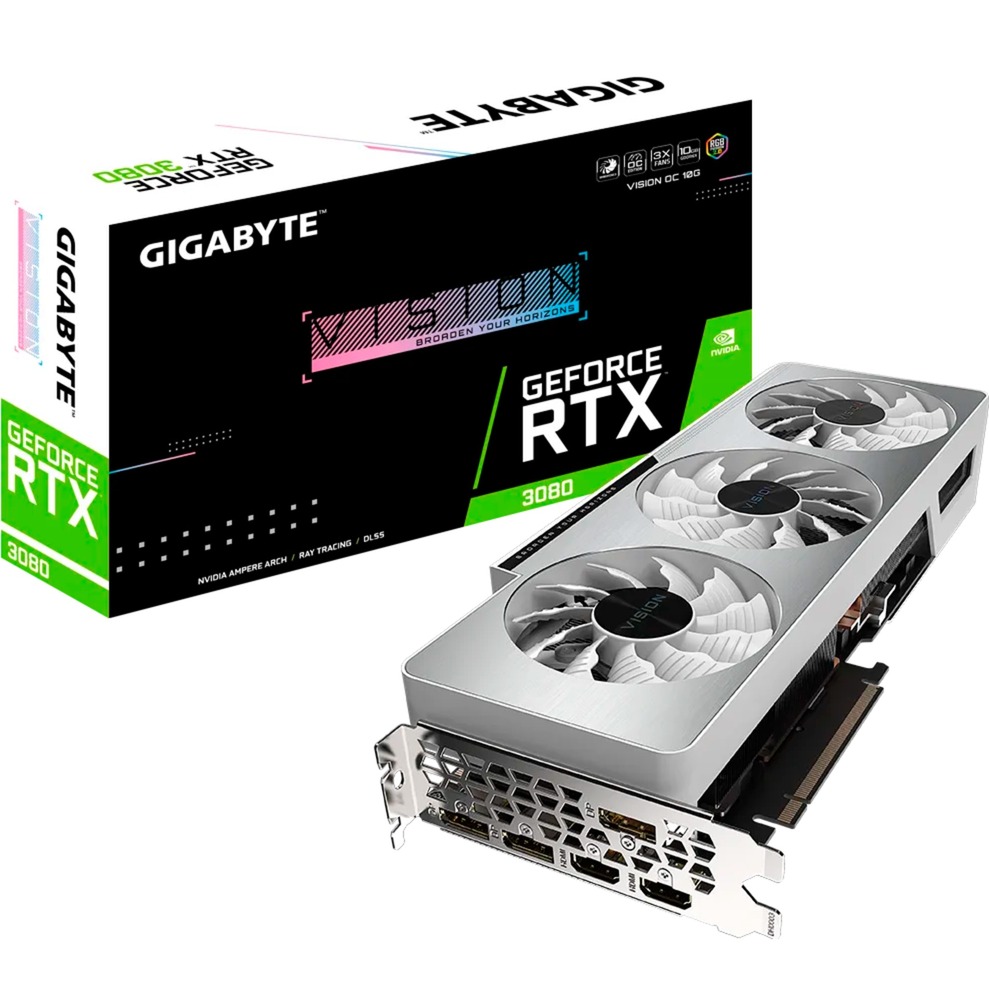 Image of Alternate - GeForce RTX 3080 Vision OC 10G LHR, Grafikkarte online einkaufen bei Alternate
