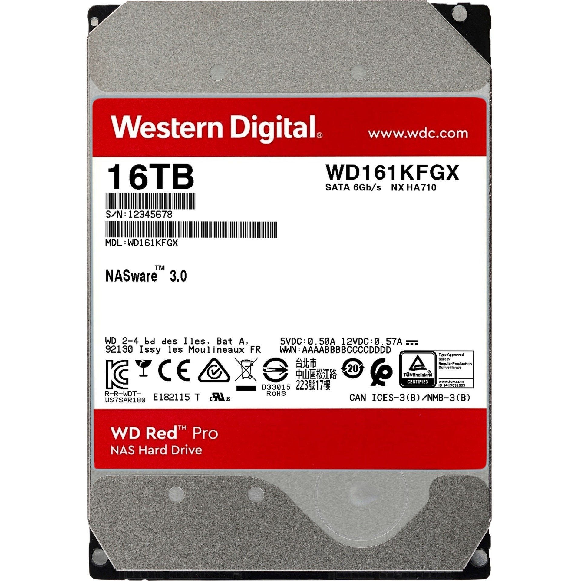 Image of Alternate - Red Pro 16 TB, Festplatte online einkaufen bei Alternate