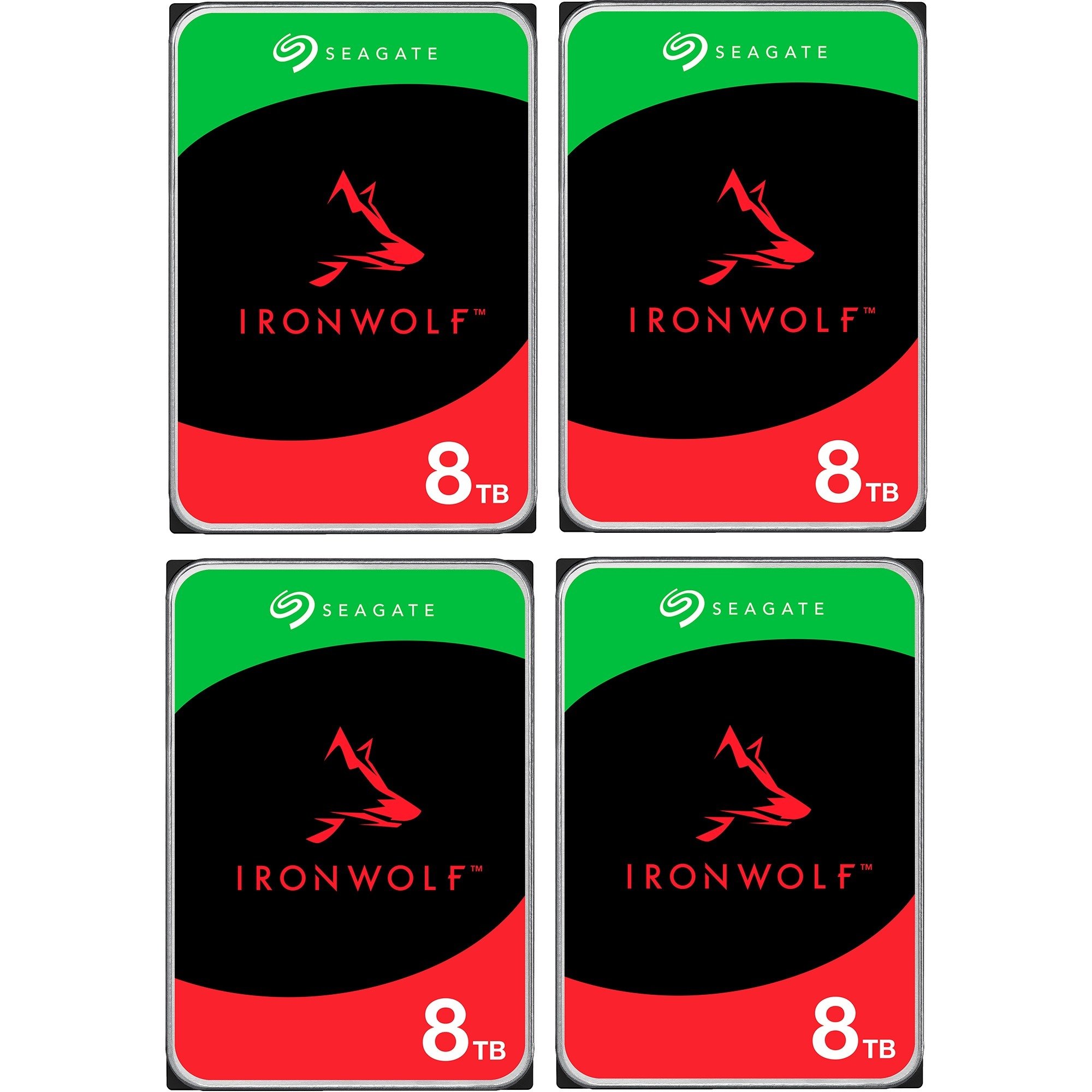 Image of Alternate - IronWolf NAS 8 TB CMR 4x, Festplatte online einkaufen bei Alternate