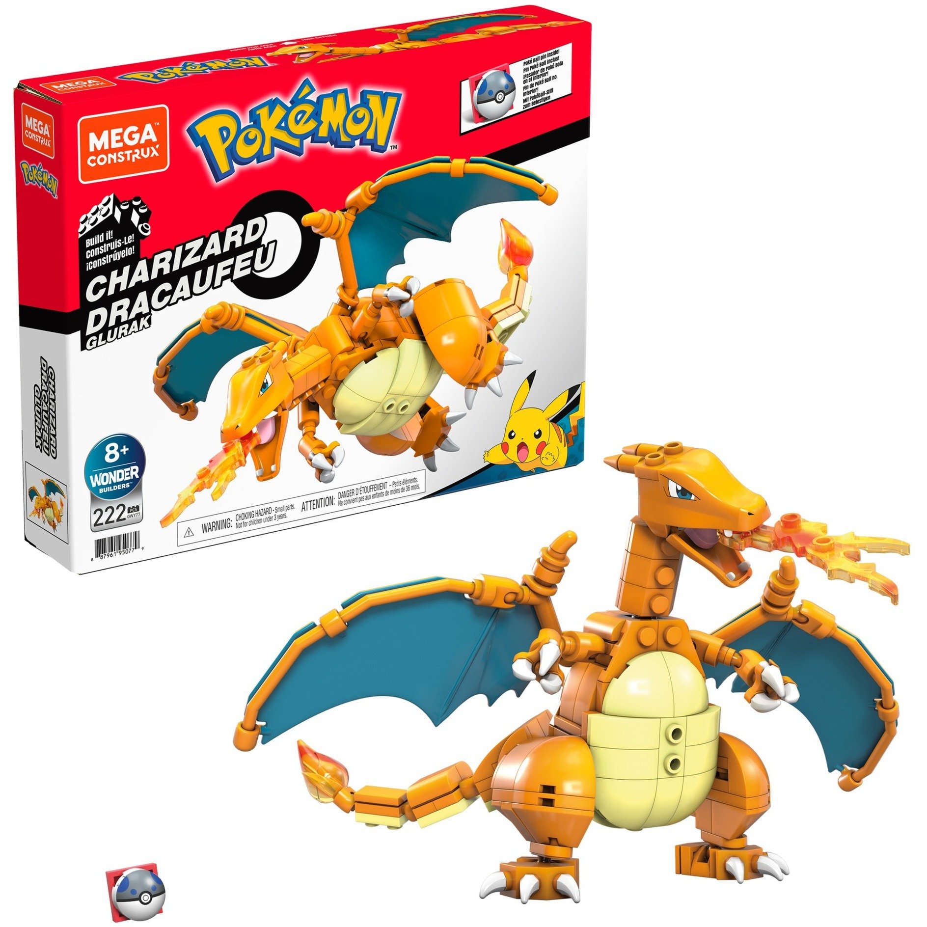 Image of Alternate - Pokémon Glurak, Konstruktionsspielzeug online einkaufen bei Alternate