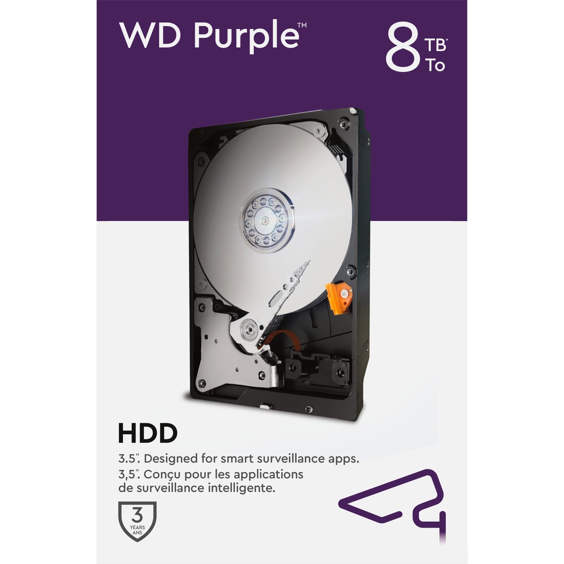 Image of Alternate - Purple 8 TB, Festplatte online einkaufen bei Alternate