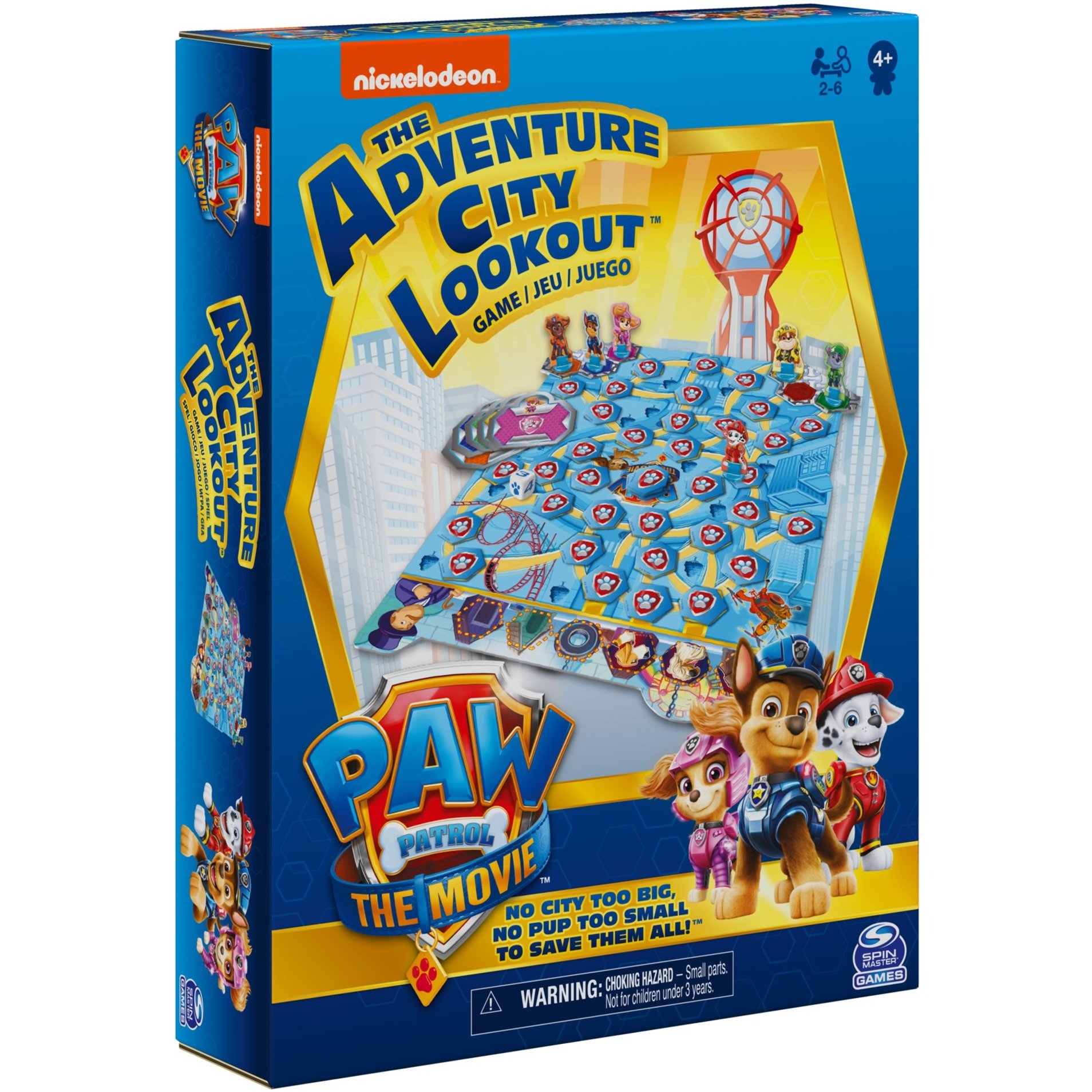 Image of Alternate - Das Adventure City Lookout Spiel - Das Kinderspiel zu "PAW Patrol: Der Kinofilm", Brettspiel online einkaufen bei Alternate