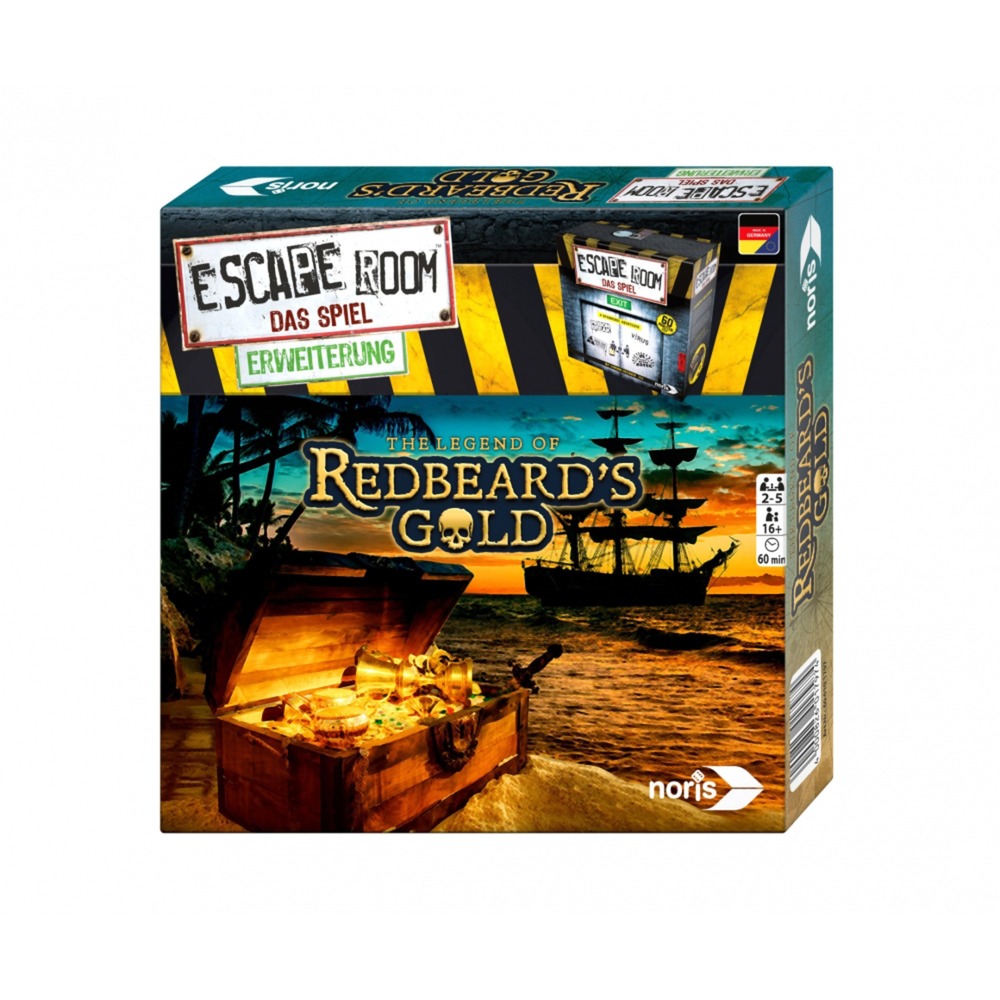 Image of Alternate - Escape Room: Redbeards Gold, Partyspiel online einkaufen bei Alternate