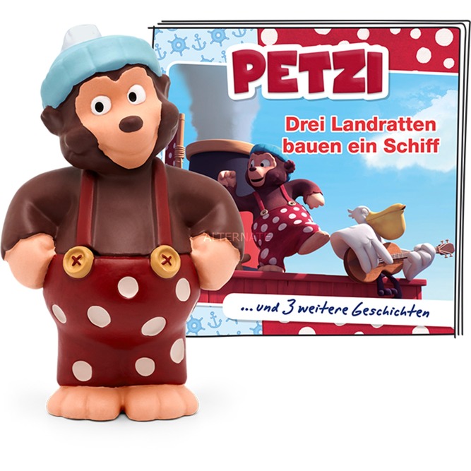 Image of Alternate - Petzi - Drei Landratten bauen ein Schiff, Spielfigur online einkaufen bei Alternate