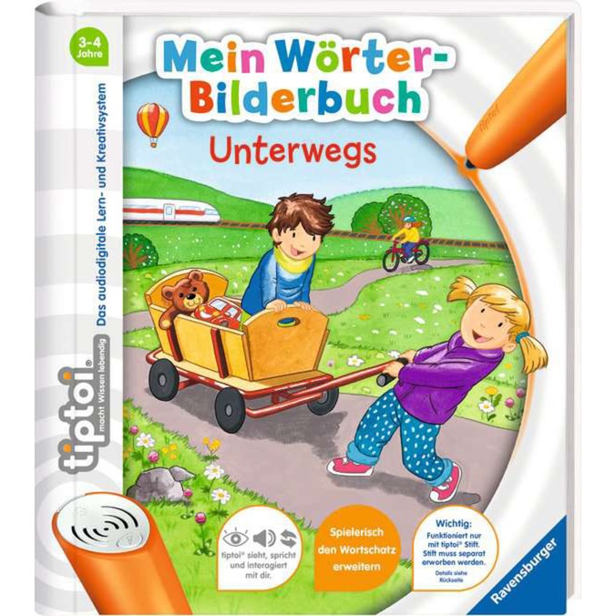 Image of Alternate - tiptoi Mein Wörter-Bilderbuch: Unterwegs, Lernbuch online einkaufen bei Alternate