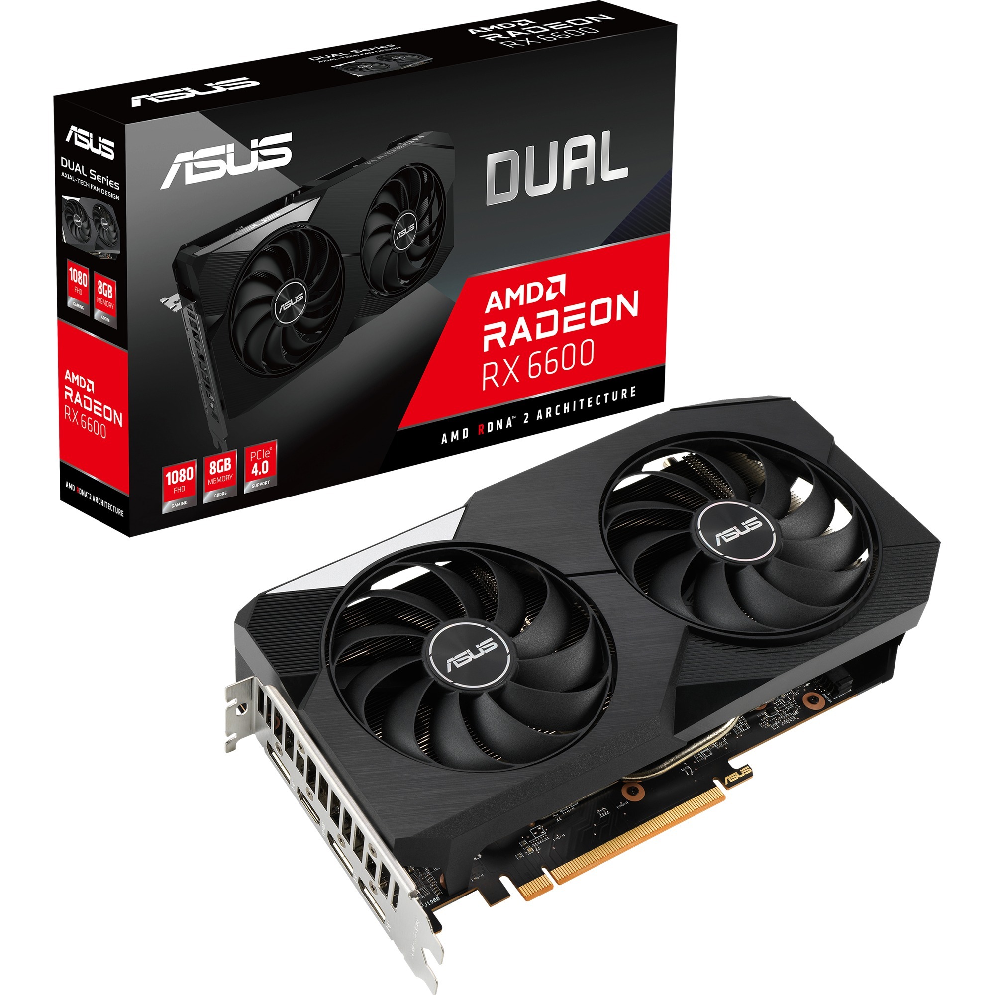 Image of Alternate - Radeon RX 6600 DUAL, Grafikkarte online einkaufen bei Alternate