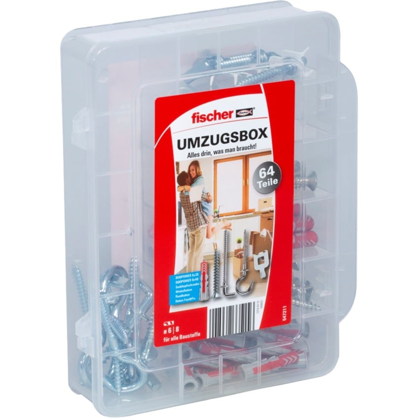 Image of Alternate - Umzugsbox DUOPOWER 6,8, Dübel online einkaufen bei Alternate