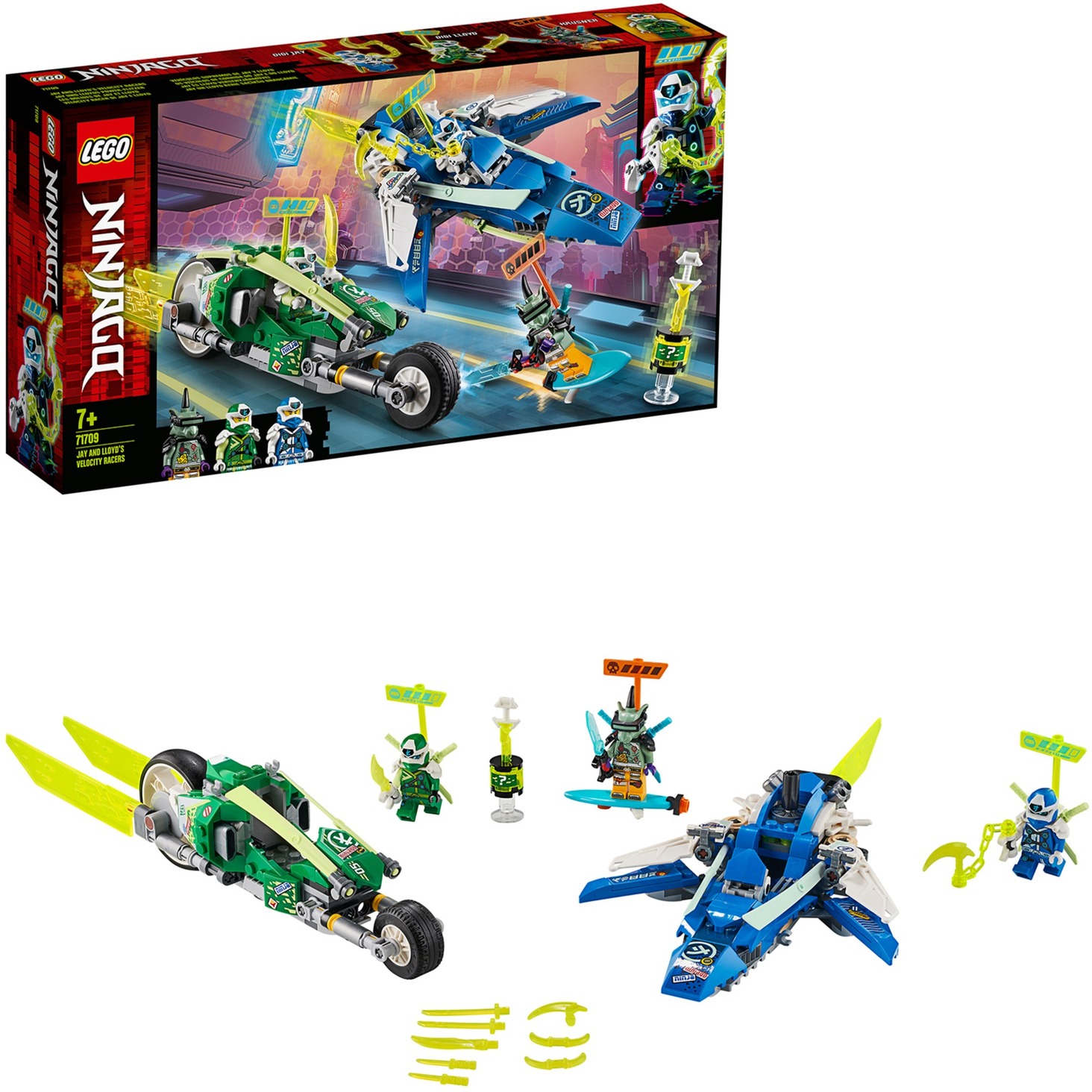 Image of Alternate - 71709 Ninjago Jay und Lloyds Power-Flitzer, Konstruktionsspielzeug online einkaufen bei Alternate