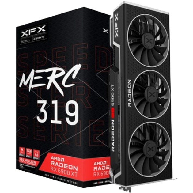 Image of Alternate - Radeon 6900 XT Speedster MERC 319 Black Gaming, Grafikkarte online einkaufen bei Alternate