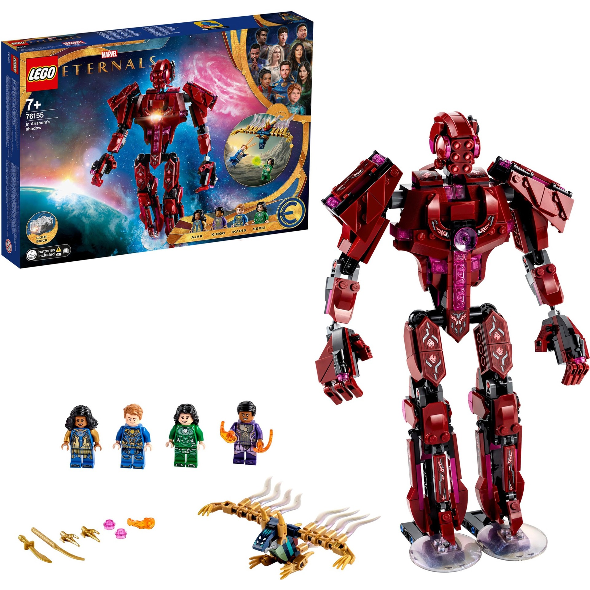 Image of Alternate - 76155 Marvel Super Heroes - In Arishems Schatten, Konstruktionsspielzeug online einkaufen bei Alternate