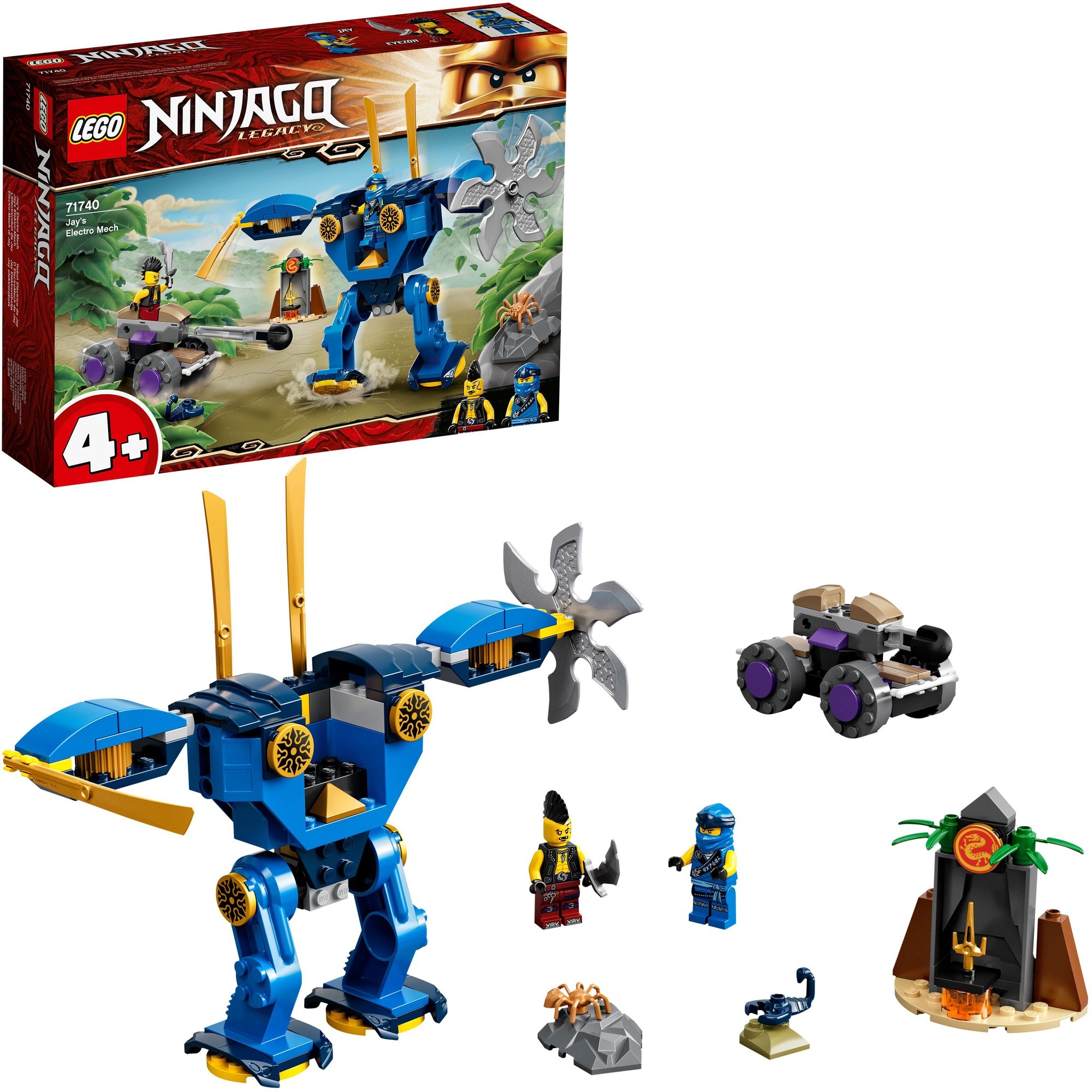 Image of Alternate - 71740 Ninjago Jays Elektro-Mech, Konstruktionsspielzeug online einkaufen bei Alternate