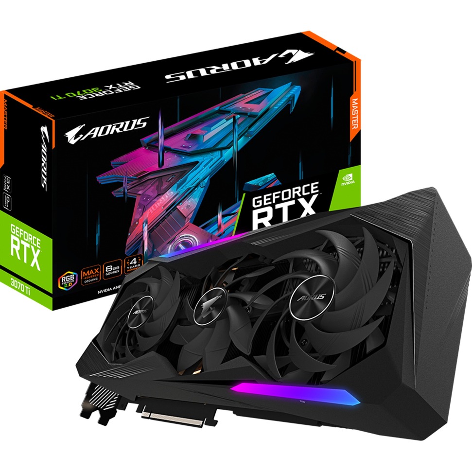 Image of Alternate - GeForce RTX 3070 Ti AORUS MASTER LHR, Grafikkarte online einkaufen bei Alternate