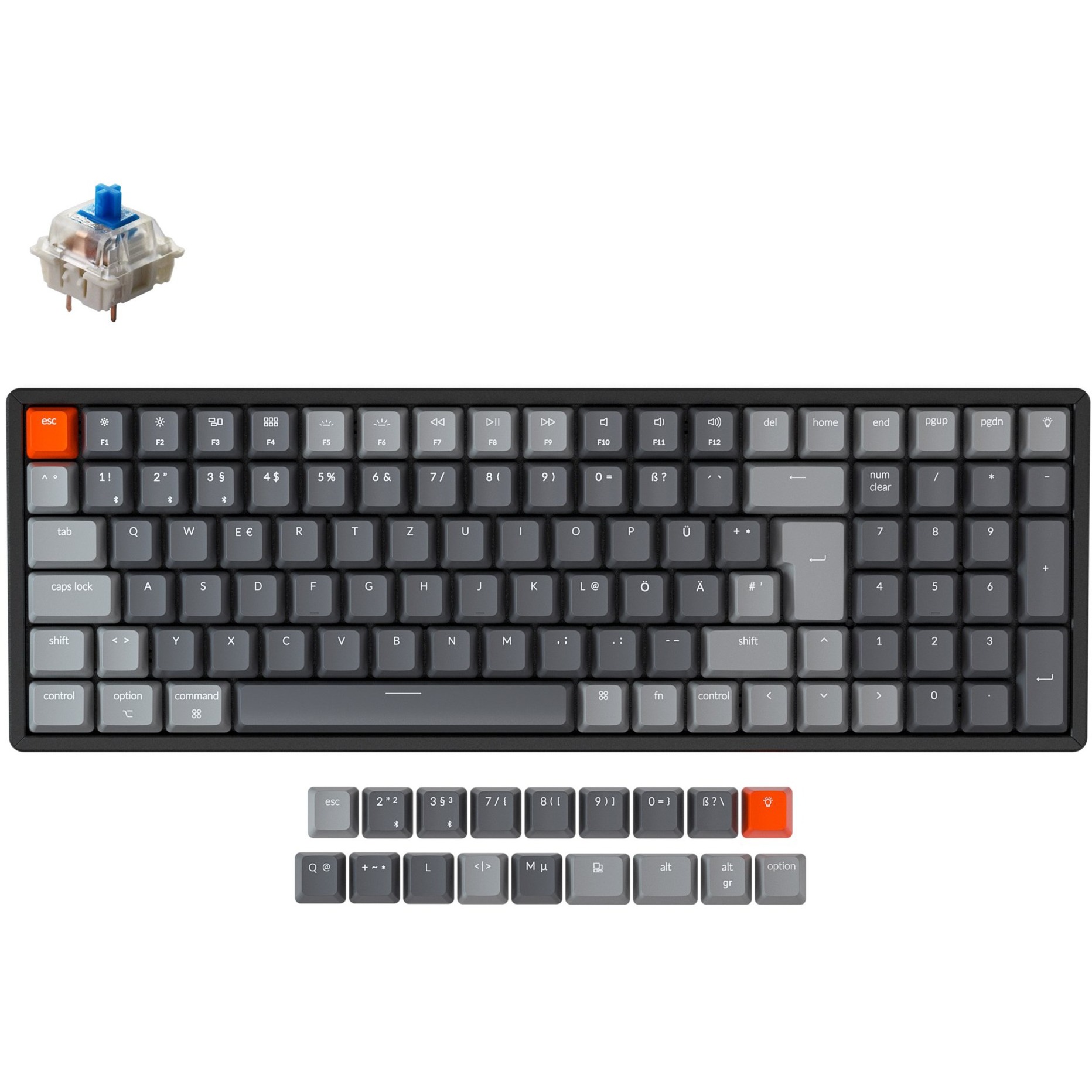 Image of Alternate - K4 Version 2, Gaming-Tastatur online einkaufen bei Alternate