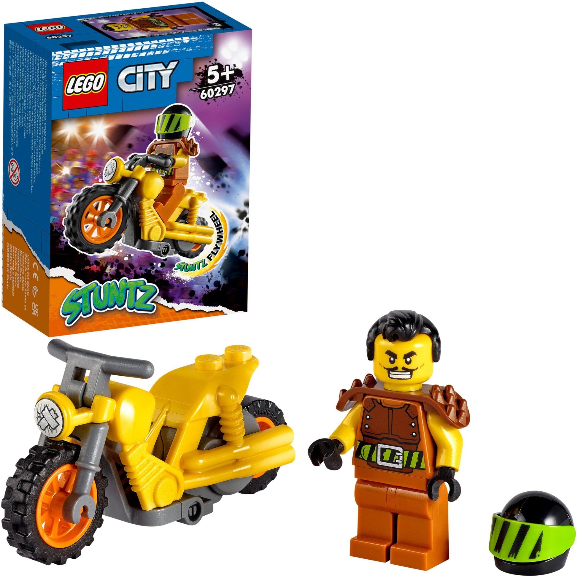 Image of Alternate - 60297 City Stuntz Power-Stuntbike, Konstruktionsspielzeug online einkaufen bei Alternate