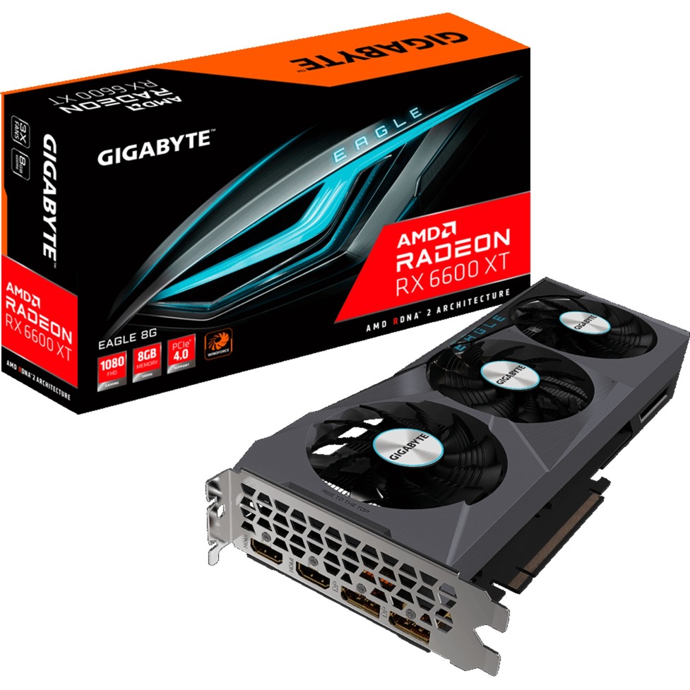 Image of Alternate - Radeon RX 6600 XT EAGLE 8G, Grafikkarte online einkaufen bei Alternate