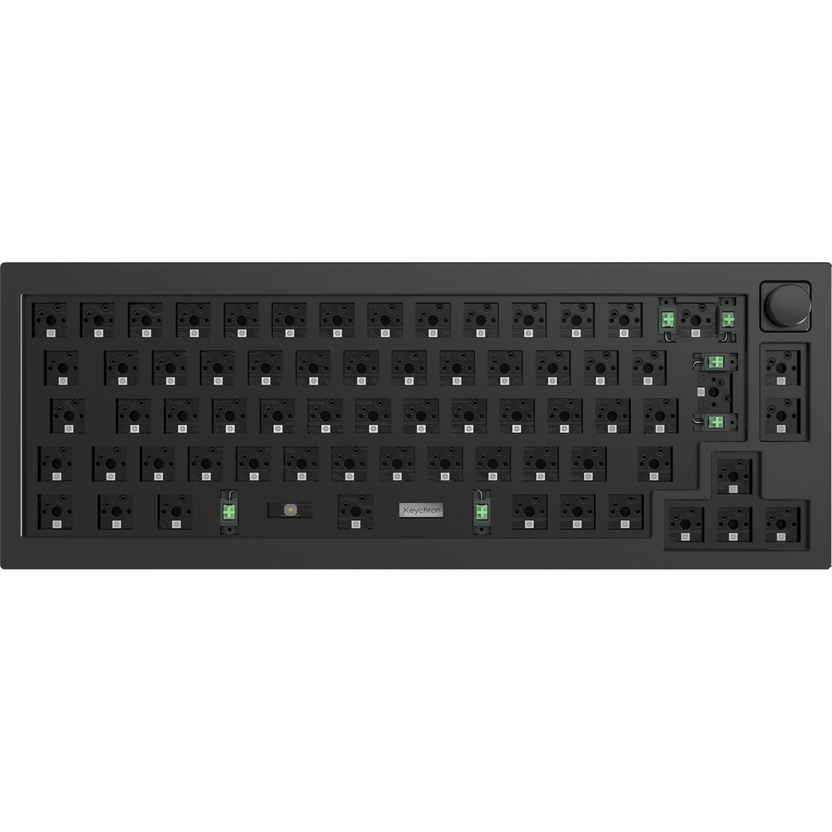 Image of Alternate - Q2 Barebone ISO Knob, Gaming-Tastatur online einkaufen bei Alternate