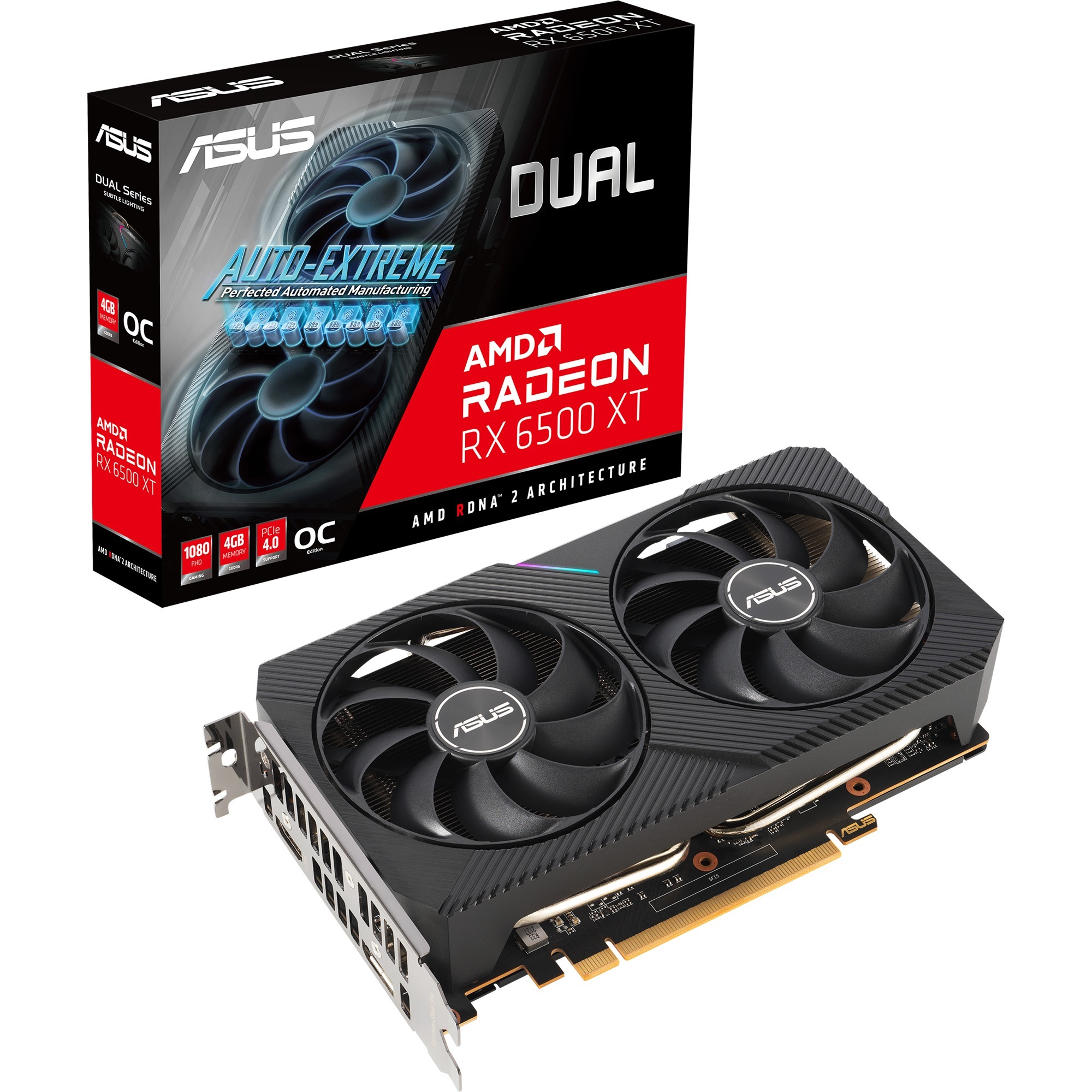 Image of Alternate - Radeon RX 6500 XT DUAL OC, Grafikkarte online einkaufen bei Alternate