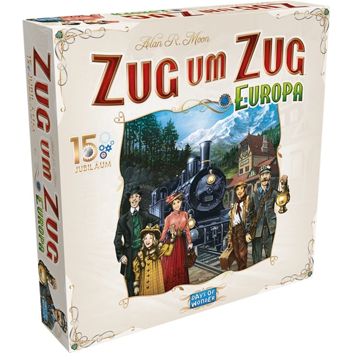 Image of Alternate - Zug um Zug Europa 15 Jahre Edition, Brettspiel online einkaufen bei Alternate