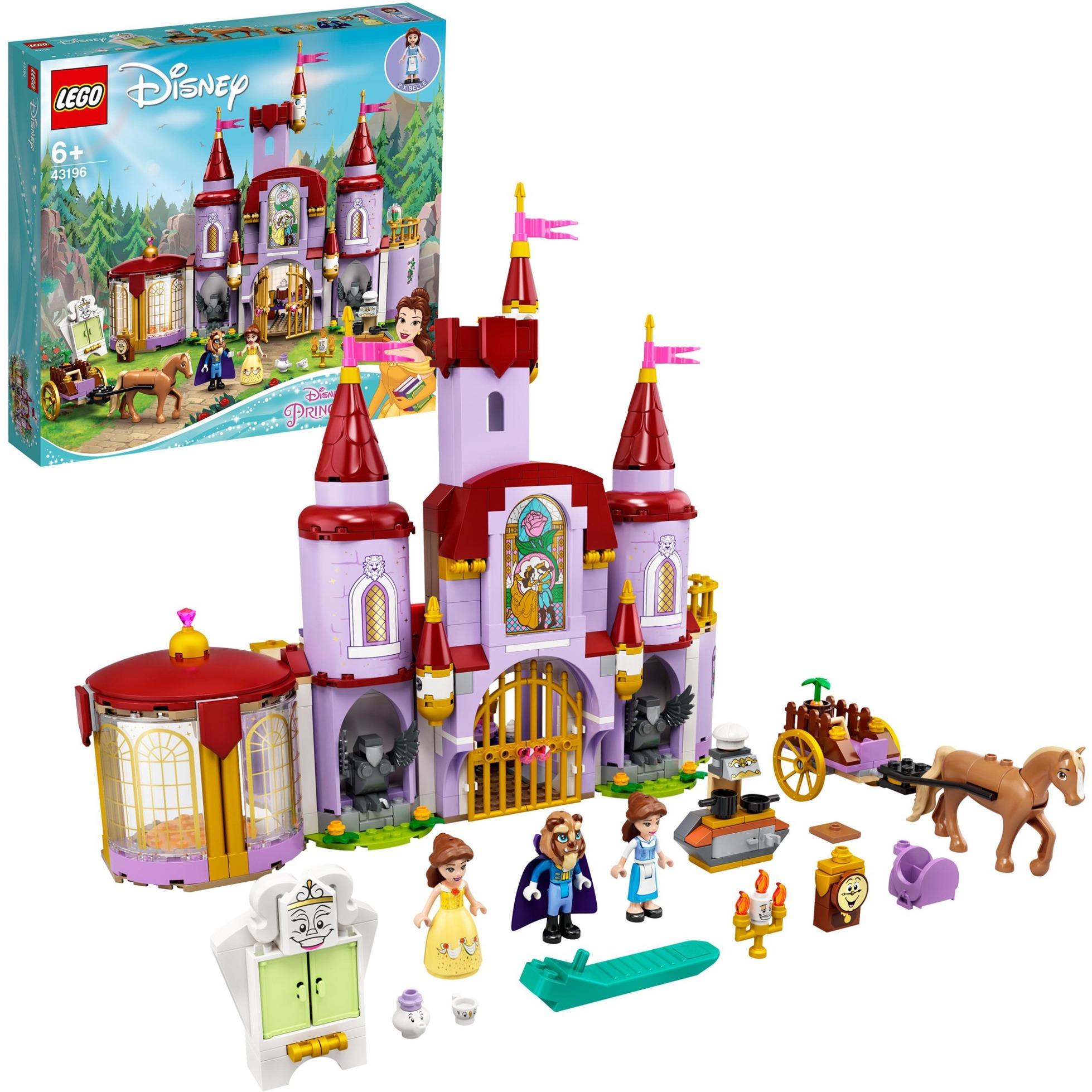 Image of Alternate - 43196 Disney Princess Belles Schloss, Konstruktionsspielzeug online einkaufen bei Alternate