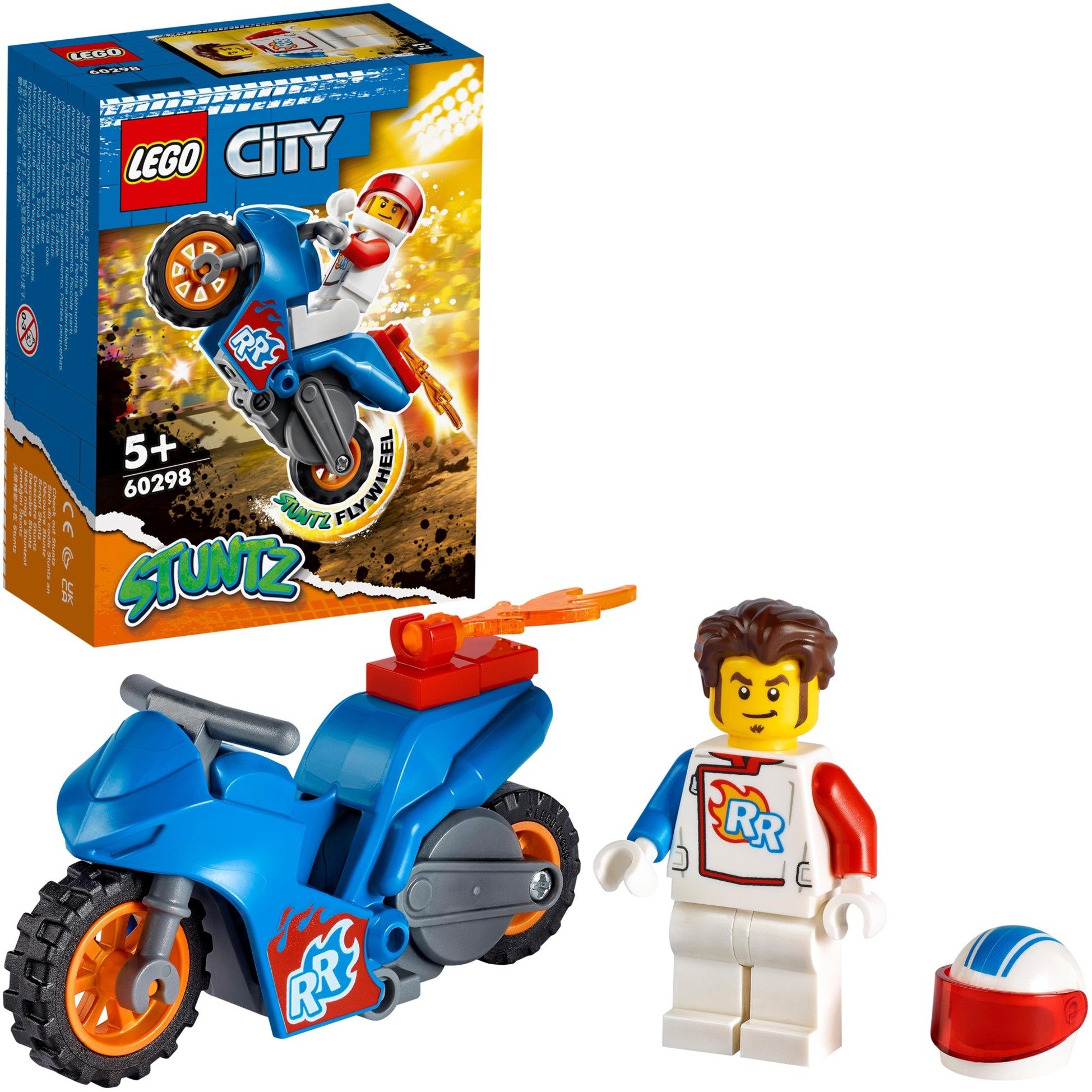 Image of Alternate - 60298 City Stuntz Raketen-Stuntbike, Konstruktionsspielzeug online einkaufen bei Alternate