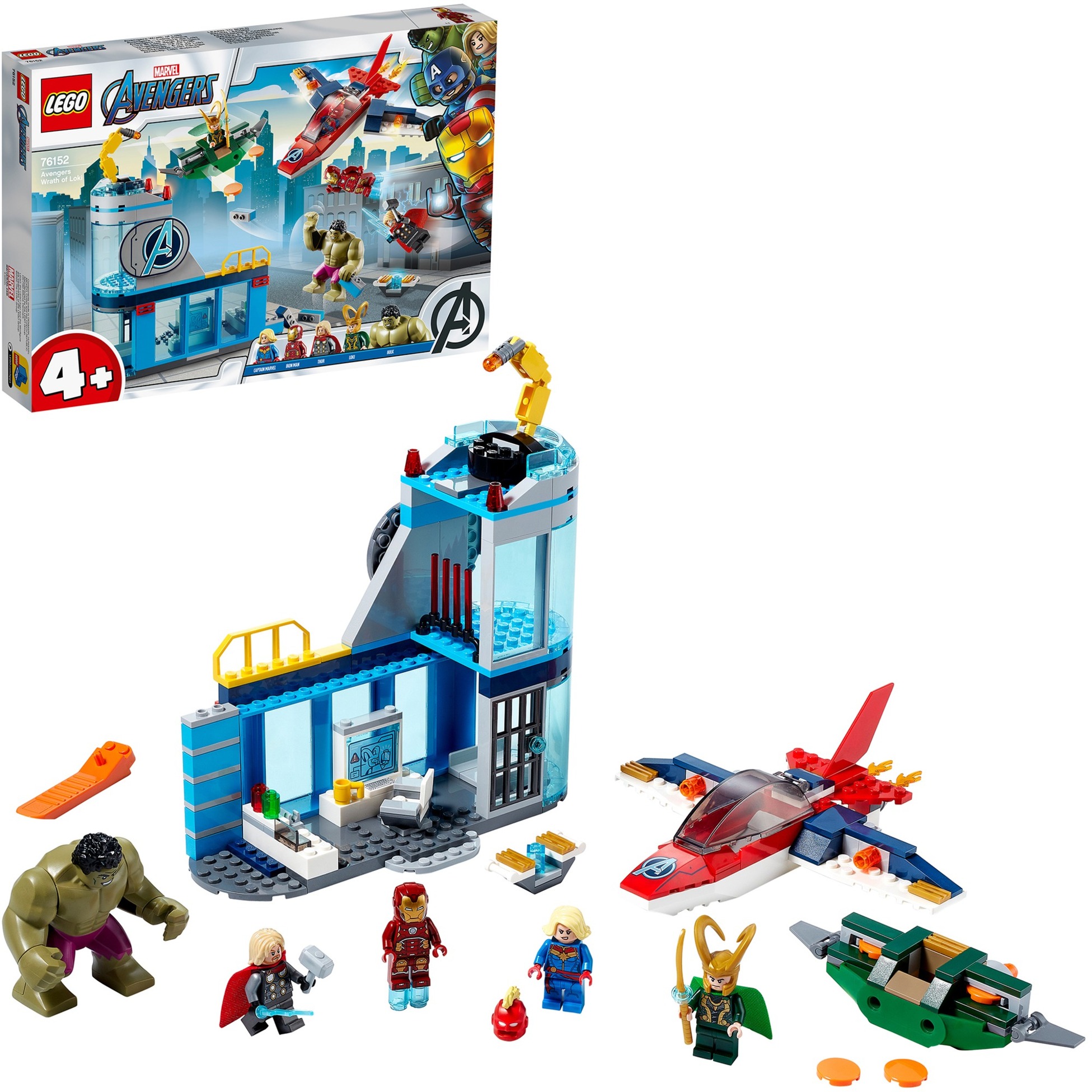 Image of Alternate - 76152 Marvel Super Heroes Lokis Rache, Konstruktionsspielzeug online einkaufen bei Alternate