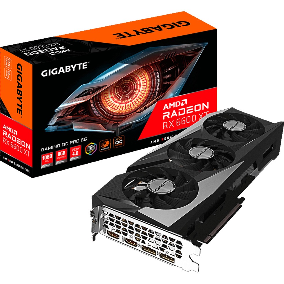 Image of Alternate - Radeon RX 6600 XT GAMING OC PRO 8G, Grafikkarte online einkaufen bei Alternate