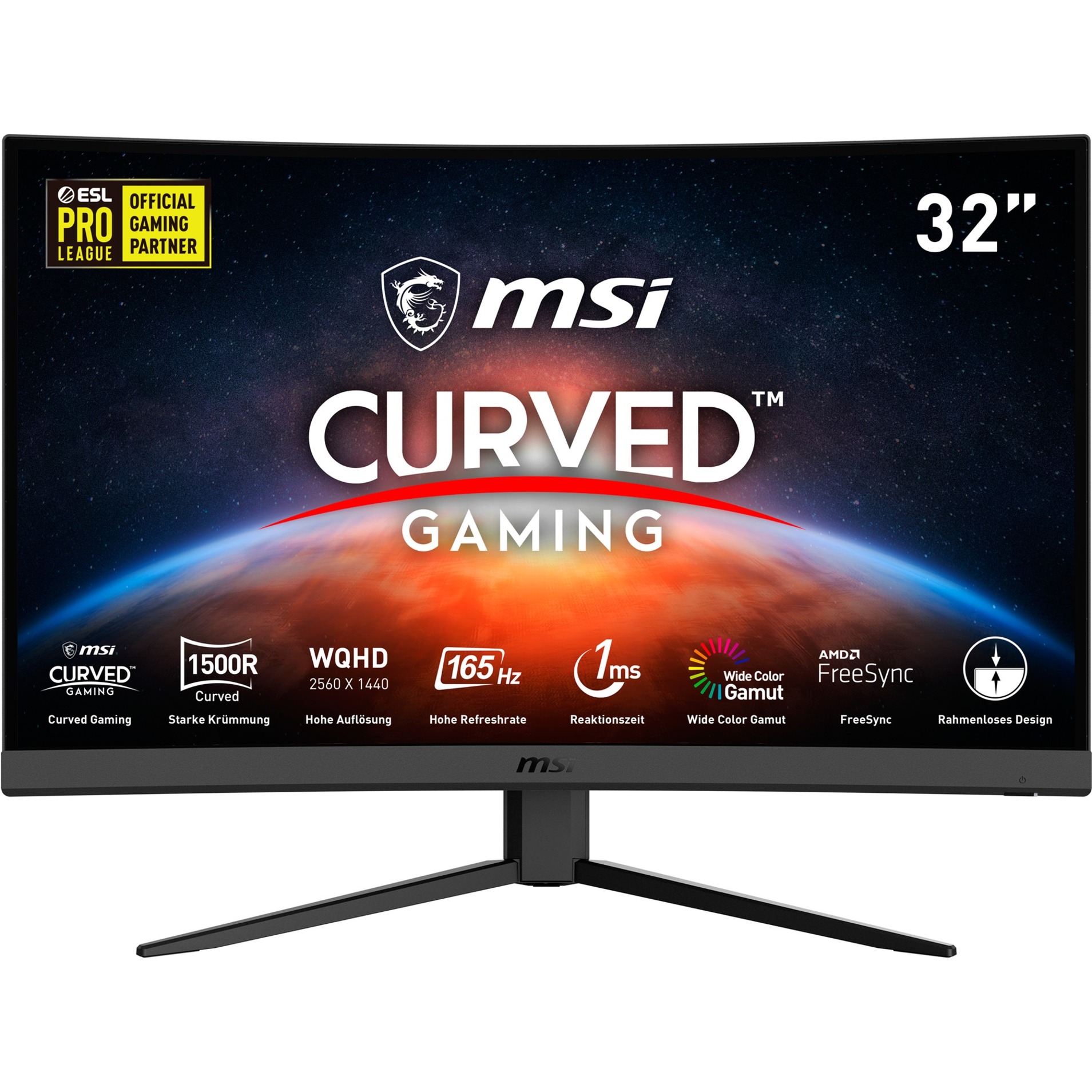 Image of Alternate - Optix G32CQ4DE-009, Gaming-Monitor online einkaufen bei Alternate