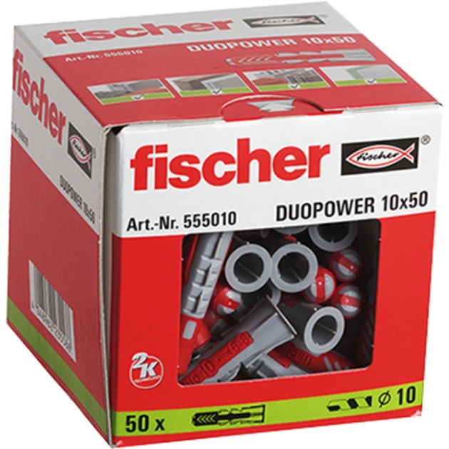 Image of Alternate - Dübel DUOPOWER 10x50 online einkaufen bei Alternate