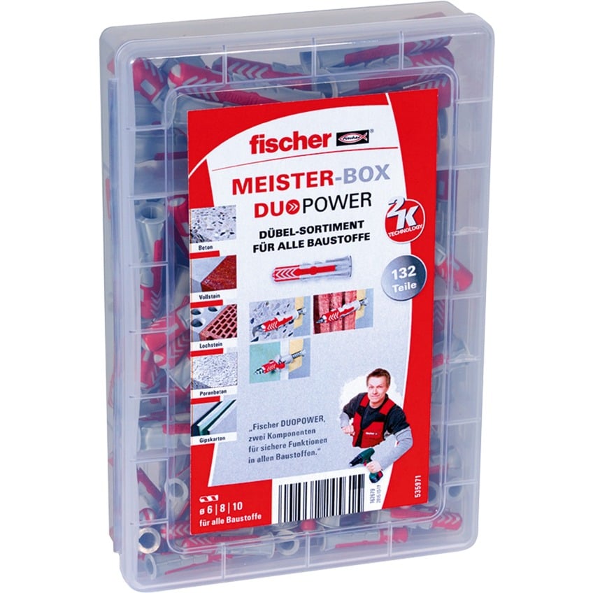 Image of Alternate - Meister-Box DUOPOWER, Dübel online einkaufen bei Alternate