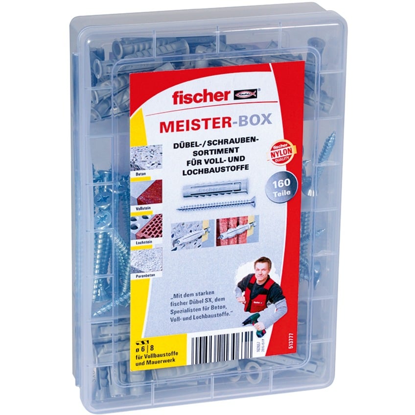 Image of Alternate - Meister-Box mit Dübel SX und Schrauben online einkaufen bei Alternate