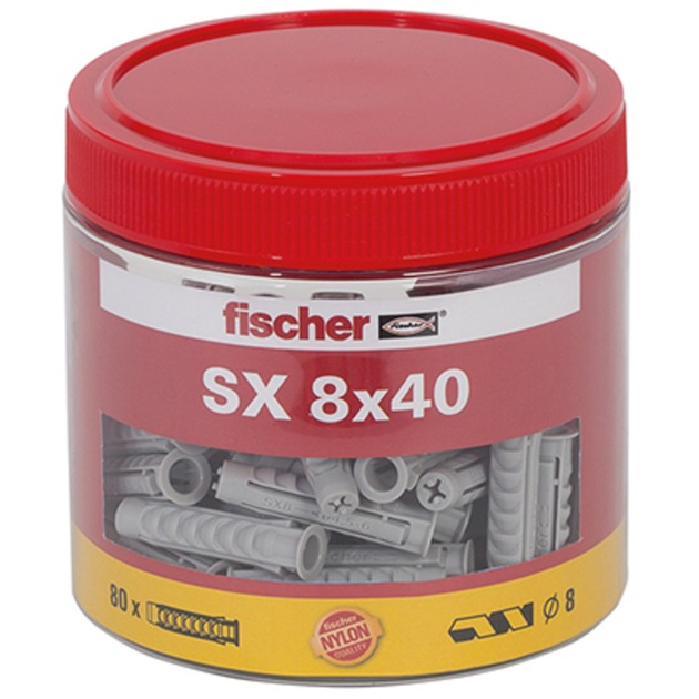 Image of Alternate - Spreizdübel SX 8x40, Dose online einkaufen bei Alternate