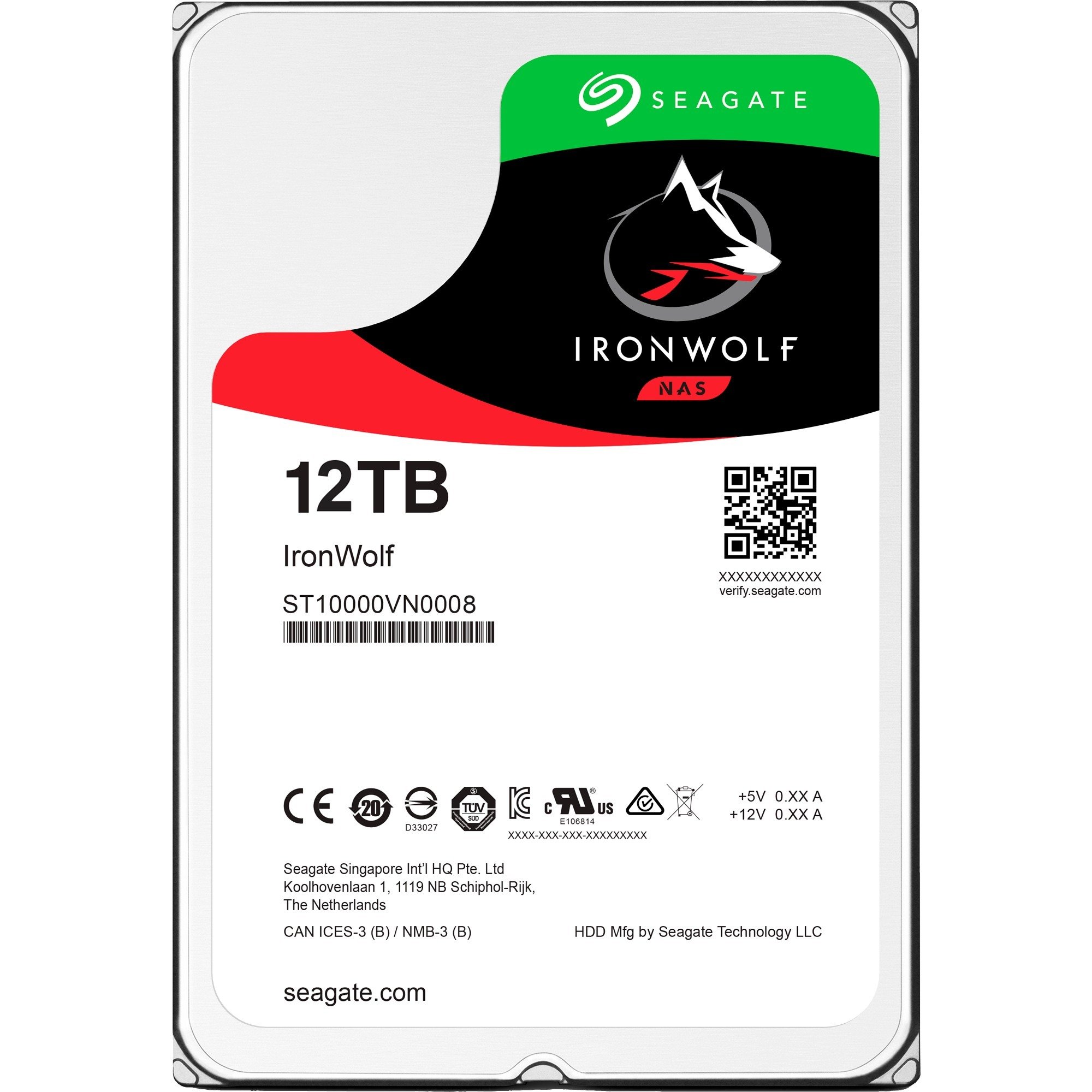 Image of Alternate - IronWolf NAS 12 TB CMR, Festplatte online einkaufen bei Alternate