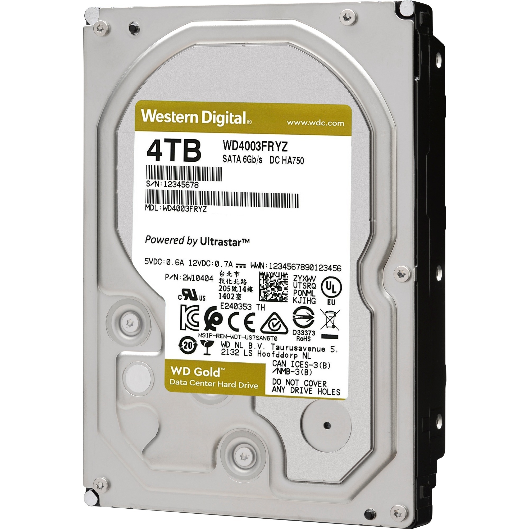 Image of Alternate - Gold Enterprise Class 4 TB, Festplatte online einkaufen bei Alternate