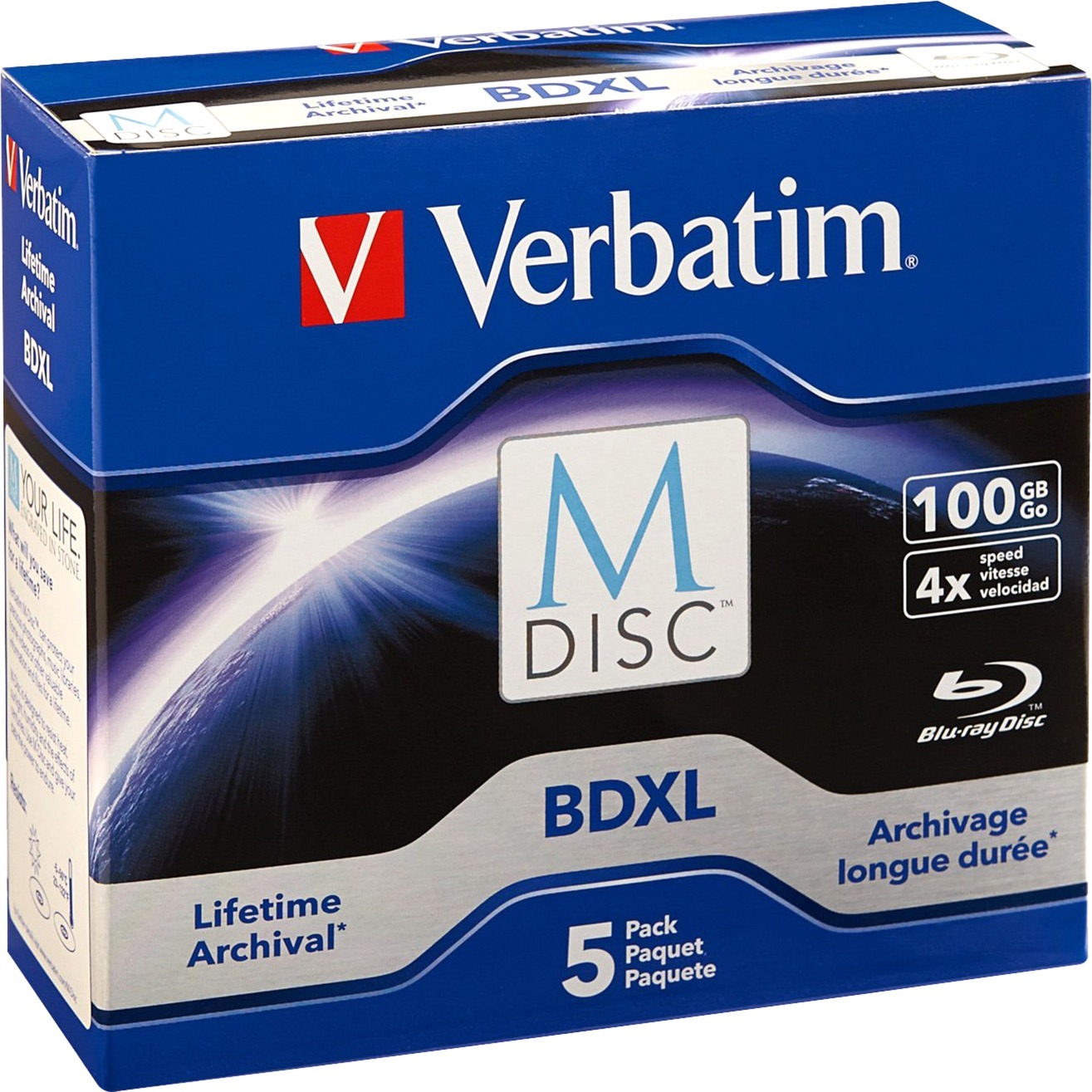 Image of Alternate - BD-R 100GB M-Disc, Blu-ray-Rohlinge online einkaufen bei Alternate