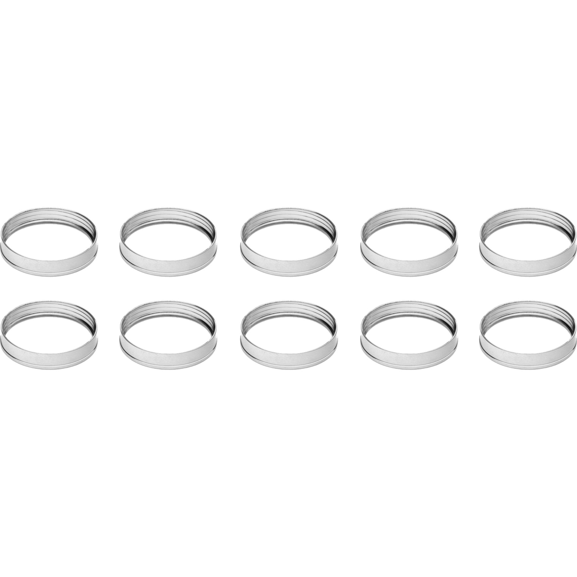 Image of Alternate - EK-Torque STC-10/16 Color Rings Pack - Nickel, Verbindung online einkaufen bei Alternate