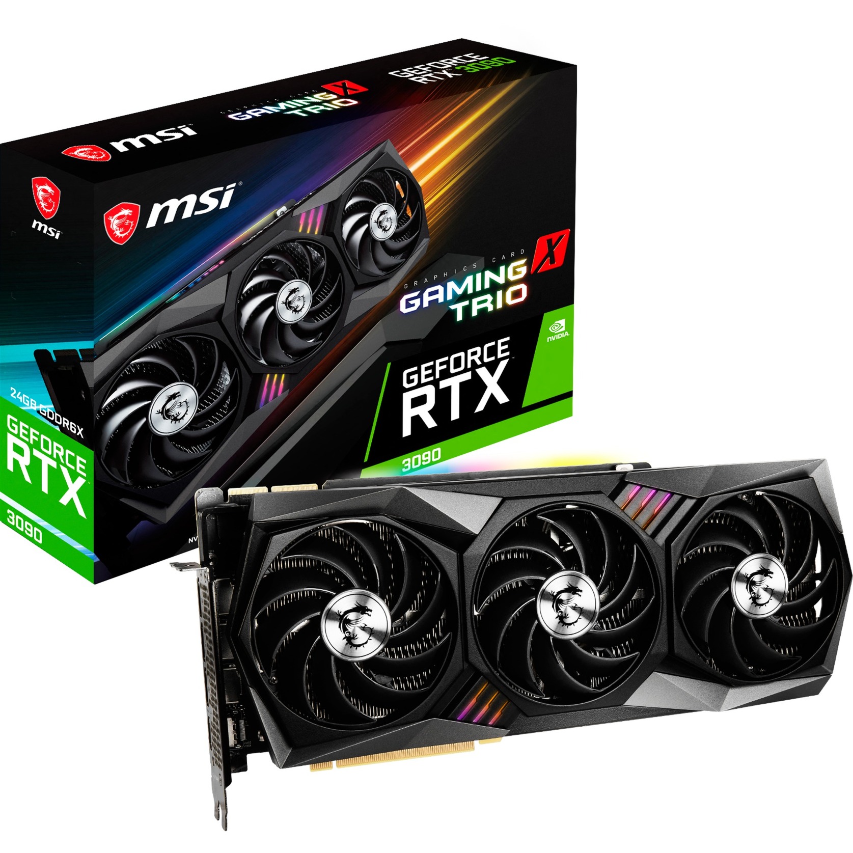 Image of Alternate - GeForce RTX 3090 Gaming X TRIO 24G, Grafikkarte online einkaufen bei Alternate